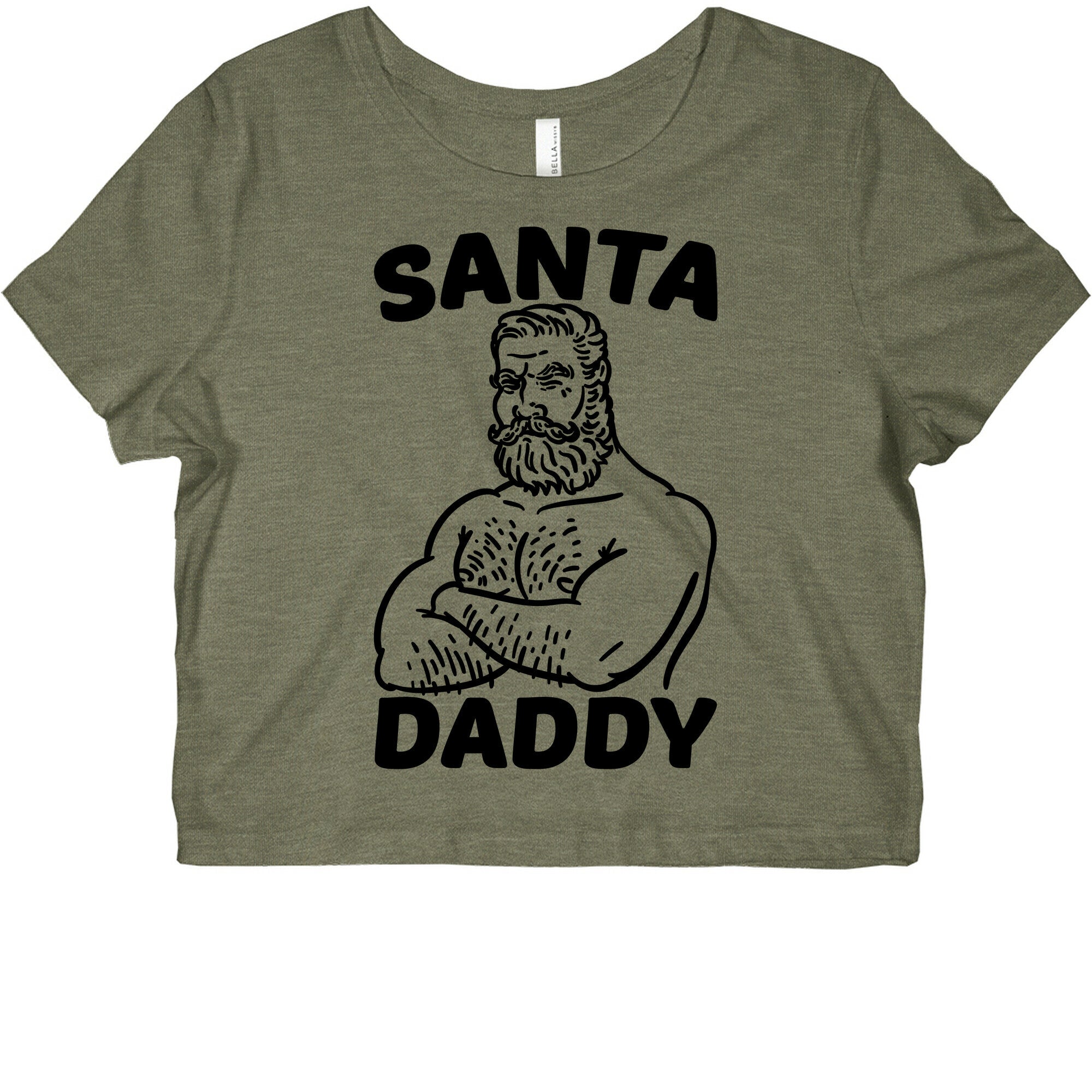 Santa Daddy Graphic Baby Tee
